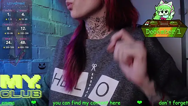 Witch Emma online show from 12.01.25