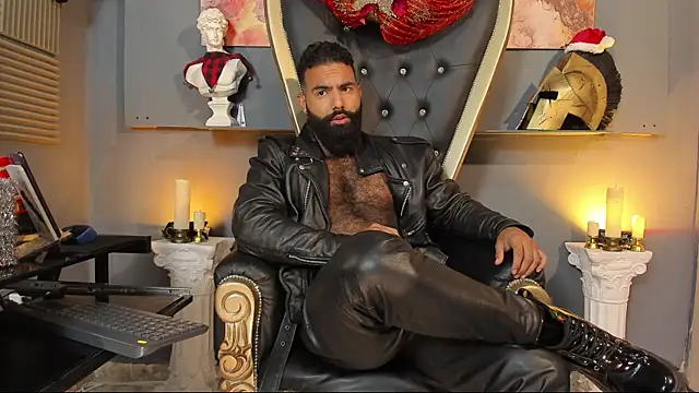 Snapshot of BeardAndrew chatting on 12.24.24 BeardAndrew online show from 12.24.24