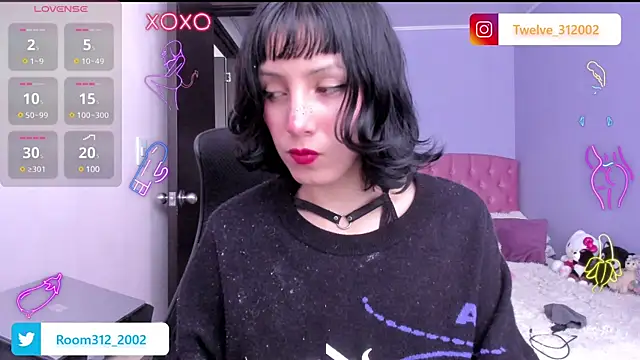 Snapshot of Room312_ chatting on 12.31.24 Room312 online show from 12.31.24