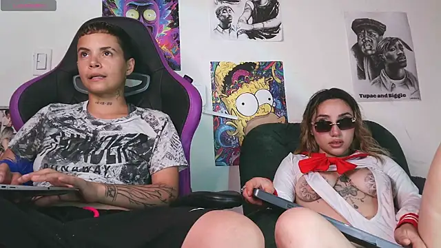 Snapshot of IM_MAYA chatting on 12.19.24 IM MAYA online show from 12.19.24