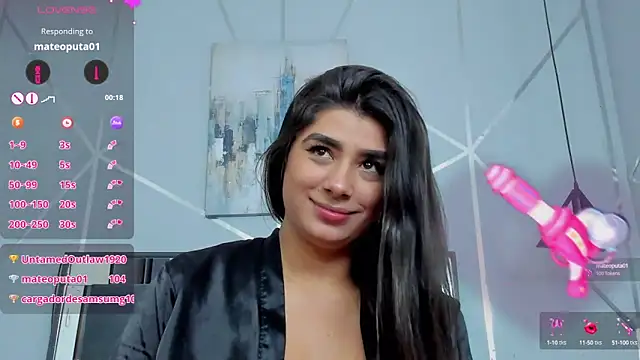 Snapshot of ZiaCalifa chatting on 01.04.25 ZiaCalifa online show from 01.04.25