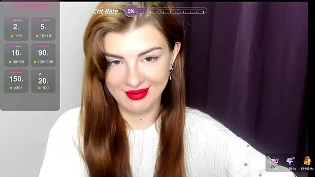 Snapshot of _comefeelme_ chatting on 01.18.25 comefeelme online show from 01.18.25