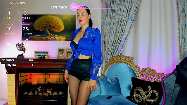 Snapshot of Black-Mamba- chatting on 10.05.25 Black-Mamba- online show from 10.05.25