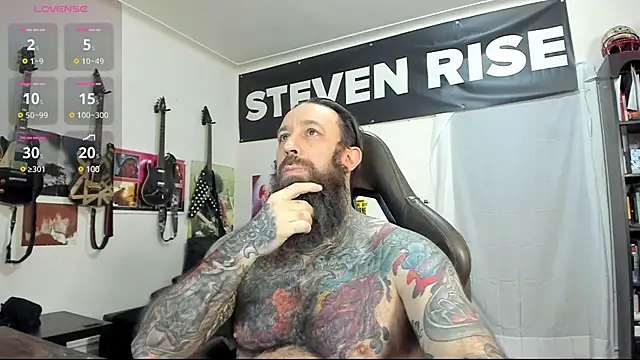 Snapshot of StevenRiseNYC chatting on 02.25.25 StevenRiseNYC online show from 02.25.25