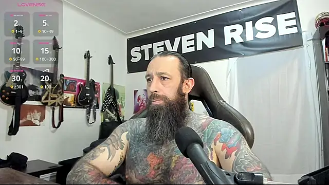 Snapshot of StevenRiseNYC chatting on 02.26.25 StevenRiseNYC online show from 02.26.25