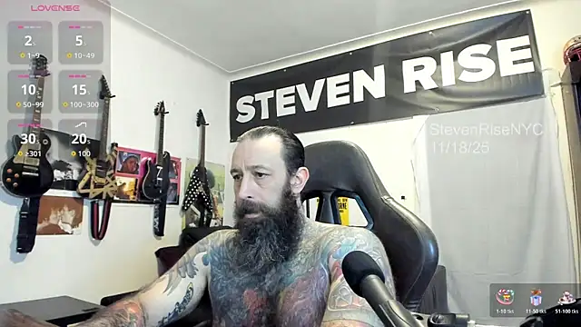 StevenRiseNYC online show from 11.19.25